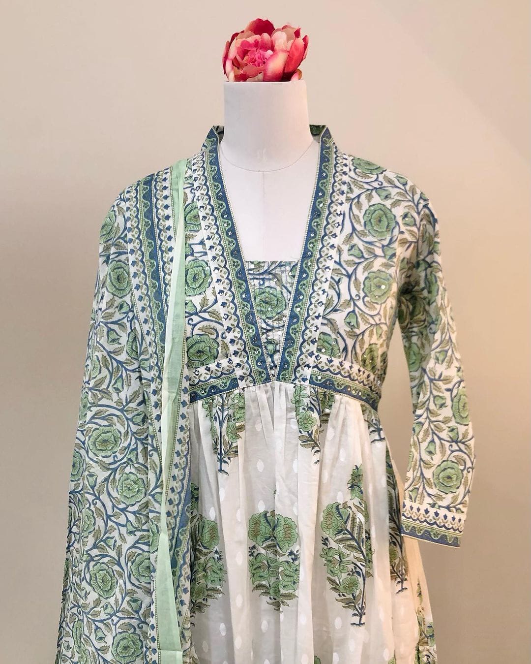 MT Designer Pure Cotton Printed Kurti With Bottom Dupatta Wholesale Price In Surat
